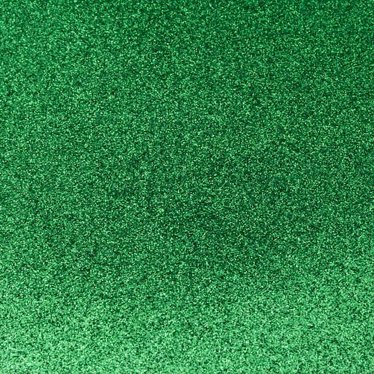 30 Pack: Green Fine Glitter Paper by Recollections®, 12" x 12"